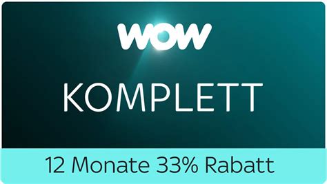 WOW Probemonat: WOW Abo kostenlos testen